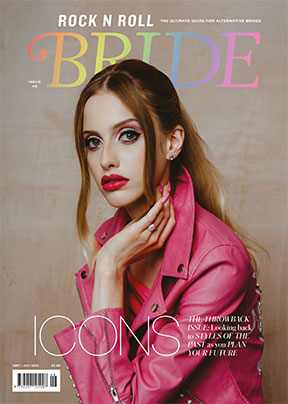 Rock n Roll Bride Magazine Cover