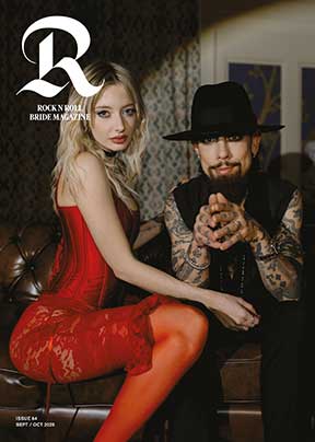 Rock n Roll Bride Magazine Cover